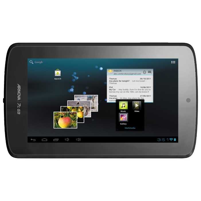 Замена экрана планшета archos arnova 7b g3 — купить, цена и характеристики, отзывы