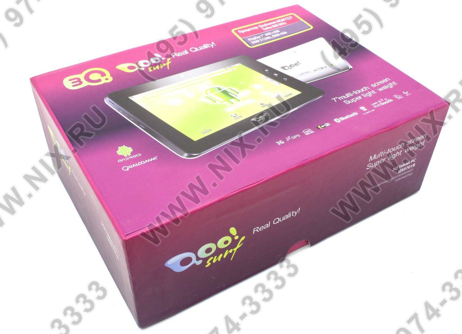 3q qoo surf tablet pc ts1003t 1gb ddr2 16gb ssd - купить , скидки, цена, отзывы, обзор, характеристики - планшеты