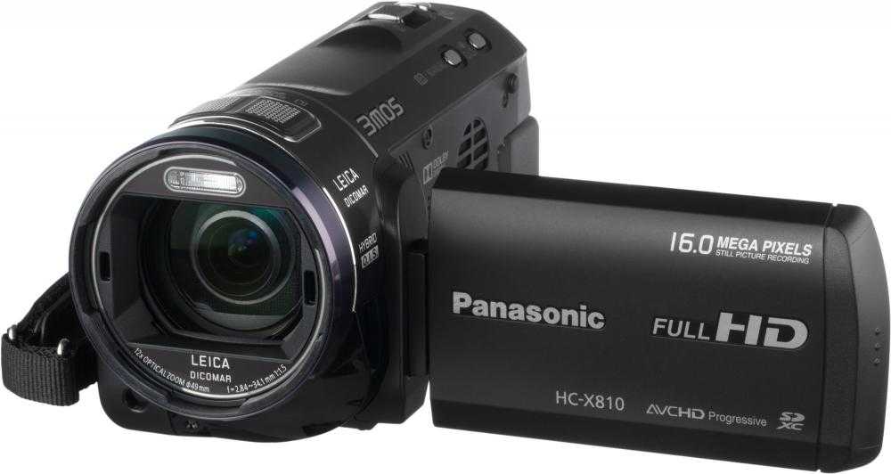 Panasonic hc-x810 - описание, характеристики, тест, отзывы, цены, фото