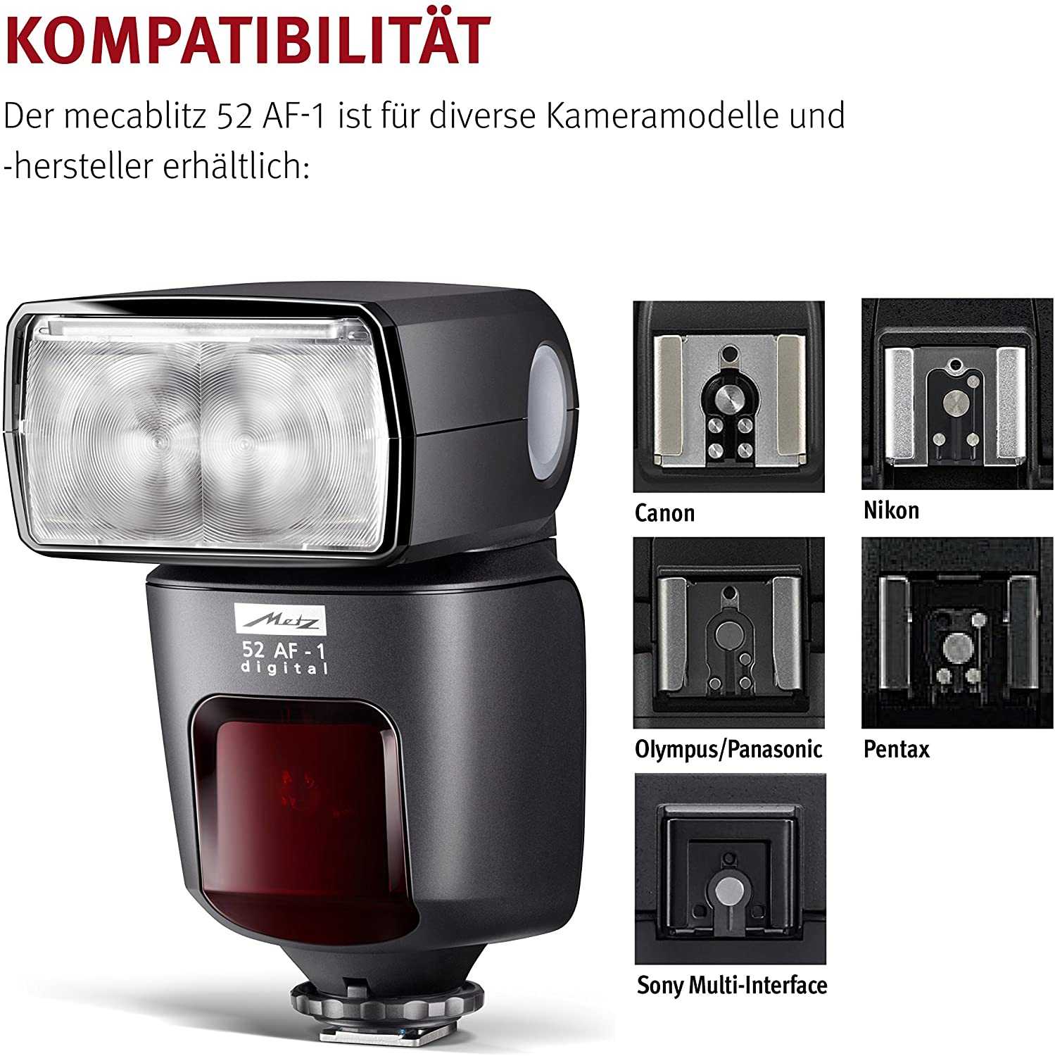 Metz mecablitz 58 af-2 digital for canon - купить , скидки, цена, отзывы, обзор, характеристики - вспышки для фотоаппаратов
