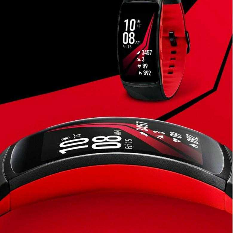 Смарт-часы Samsung Gear Fit 2 Pro - подробные характеристики обзоры видео фото Цены в интернет-магазинах где можно купить умную час Samsung Gear Fit 2 Pro