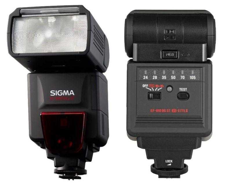 Фотовспышка Sigma EF 610 DG ST for Pentax - подробные характеристики обзоры видео фото Цены в интернет-магазинах где можно купить фотовспышку Sigma EF 610 DG ST for Pentax