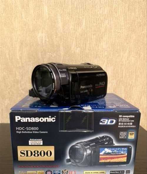 Видеокамера panasonic hdc-sd800-k — купить, цена и характеристики, отзывы