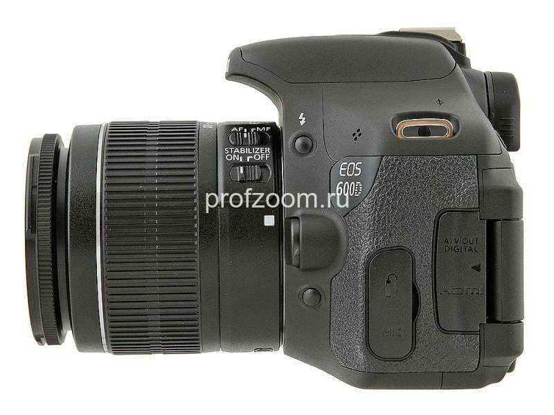 Фотоаппарат canon eos 600d ef-s 18-55 f / 3.5-5.6 is ii kit