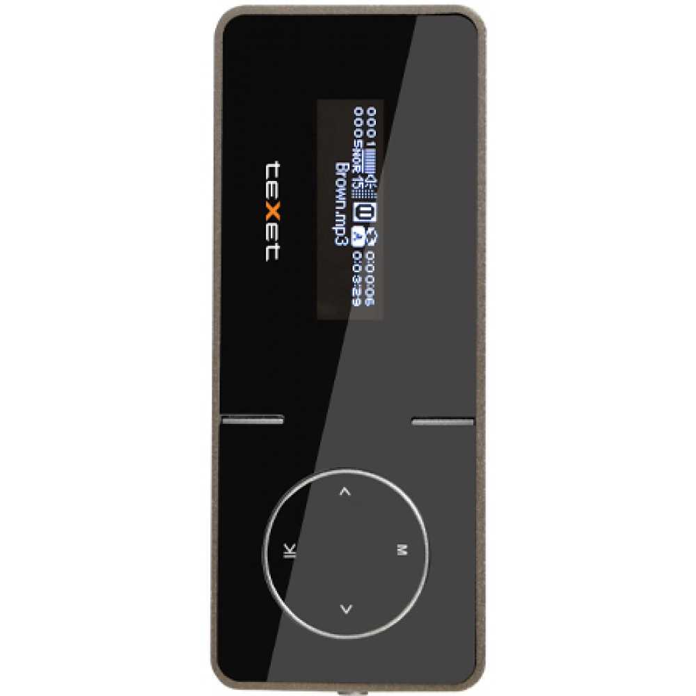MP3-плеера TeXet T-48 - подробные характеристики обзоры видео фото Цены в интернет-магазинах где можно купить mp3-плееру TeXet T-48