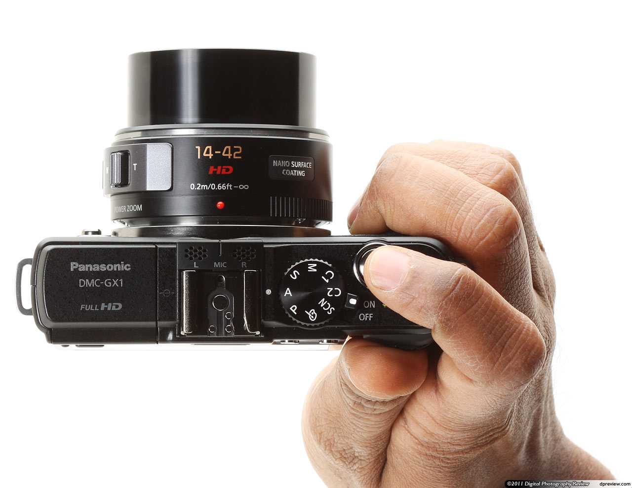 Цифровой фотоаппарат Panasonic Lumix DMC-GX1 14-42 Kit - подробные характеристики обзоры видео фото Цены в интернет-магазинах где можно купить цифровую фотоаппарат Panasonic Lumix DMC-GX1 14-42 Kit