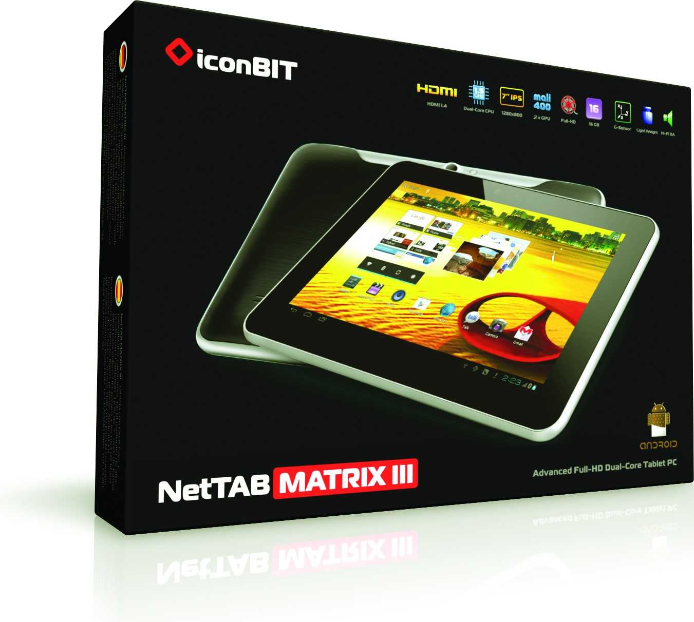 Планшет iconbit nettab space ii — купить, цена и характеристики, отзывы