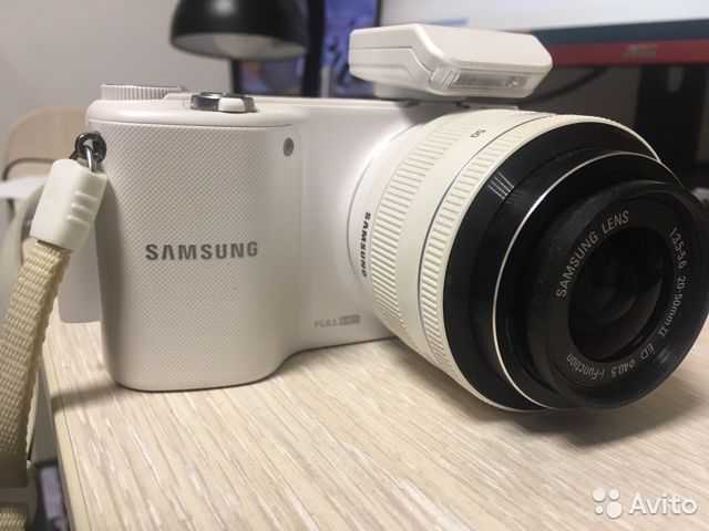 Беззеркальный фотоаппарат samsung nx1100 kit white