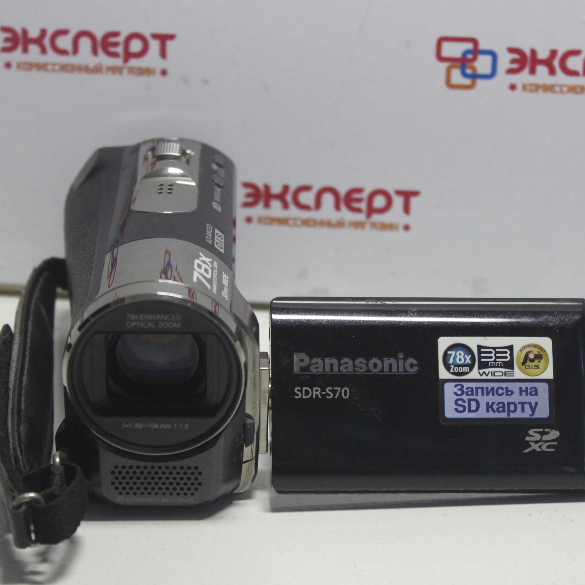 Видеокамера panasonic sdr-s50-k — купить, цена и характеристики, отзывы