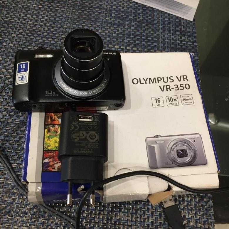 Компактный фотоаппарат olympus vr-370 синий