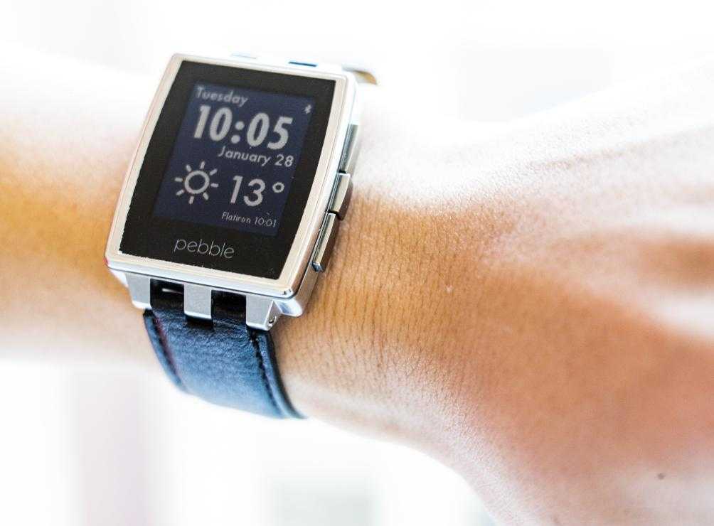 Смарт-часы pebble smartwatch steel черный купить за 9990 руб в екатеринбурге, отзывы, видео обзоры и характеристики