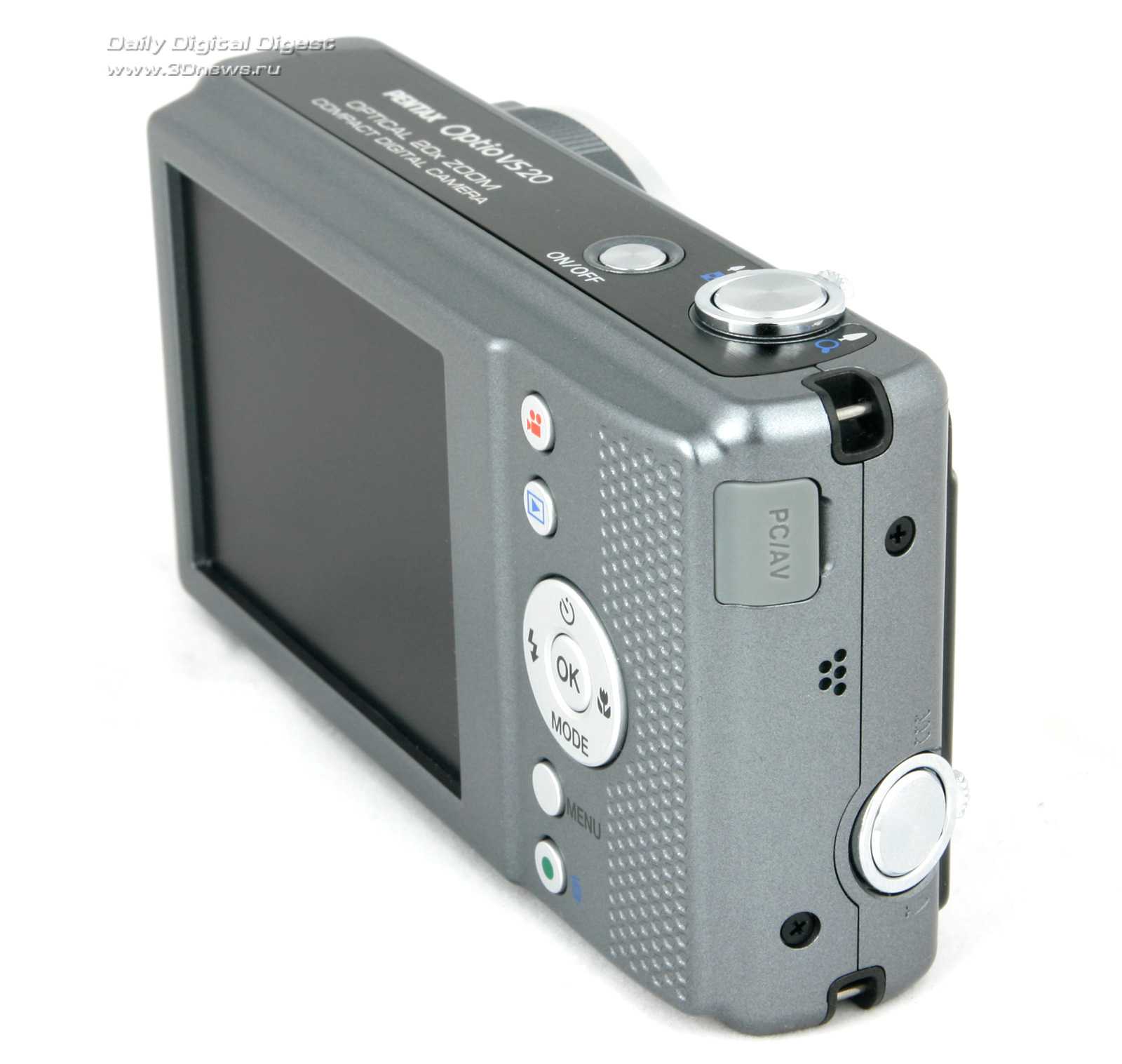Цифровой фотоаппарат Pentax Optio VS20 - подробные характеристики обзоры видео фото Цены в интернет-магазинах где можно купить цифровую фотоаппарат Pentax Optio VS20