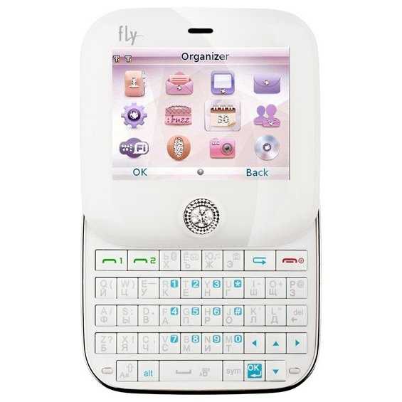 Fly q200 swivel (белый) - купить , скидки, цена, отзывы, обзор, характеристики - мобильные телефоны