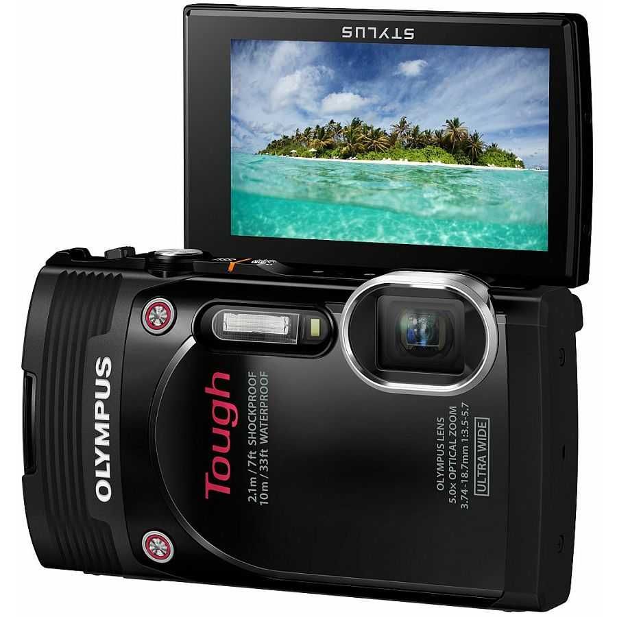 Компактный фотоаппарат olympus tough tg-860 black