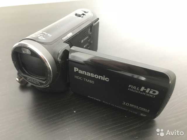 Видеокамера panasonic hdc-tm80-k — купить, цена и характеристики, отзывы
