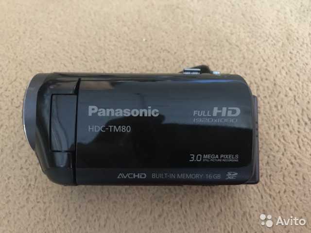 Видеокамера panasonic hdc-sd80-s