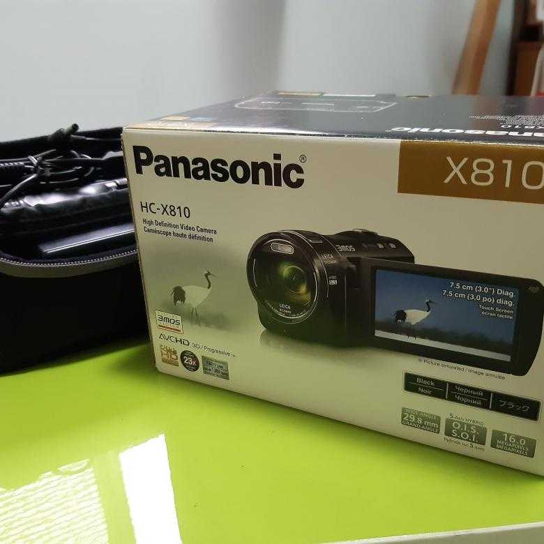 Panasonic hc-x810
