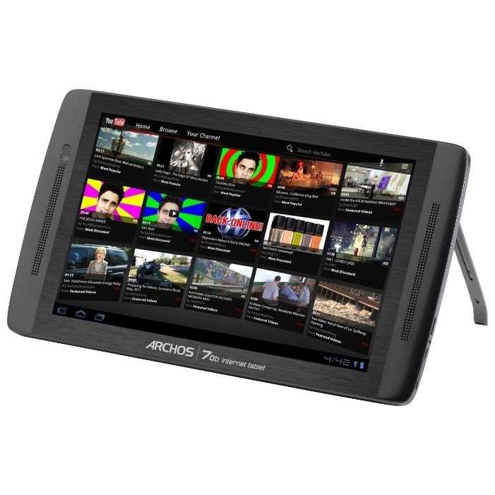 Планшет Archos 70 Internet Tablet - подробные характеристики обзоры видео фото Цены в интернет-магазинах где можно купить планшет Archos 70 Internet Tablet