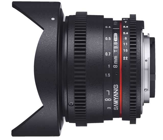 Обзор объектива samyang 8mm f2.8 umc fish-eye ii