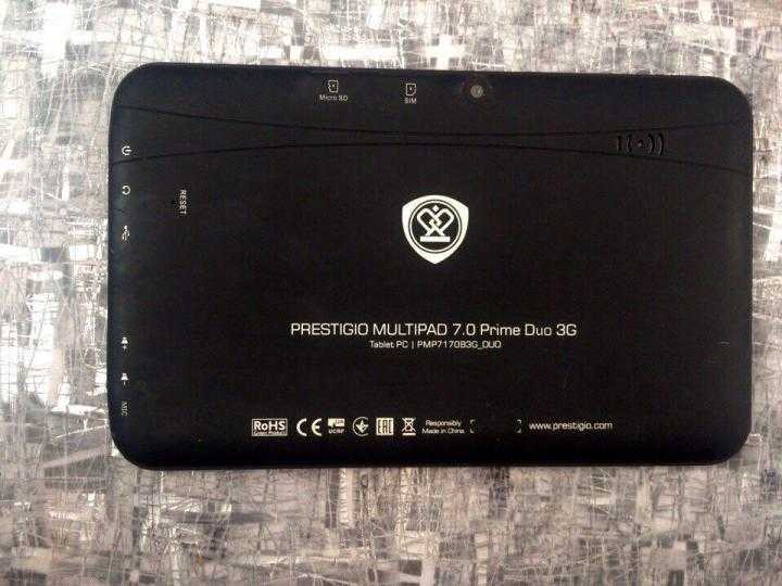 Планшет Prestigio MultiPad 70 Prime Duo - подробные характеристики обзоры видео фото Цены в интернет-магазинах где можно купить планшет Prestigio MultiPad 70 Prime Duo