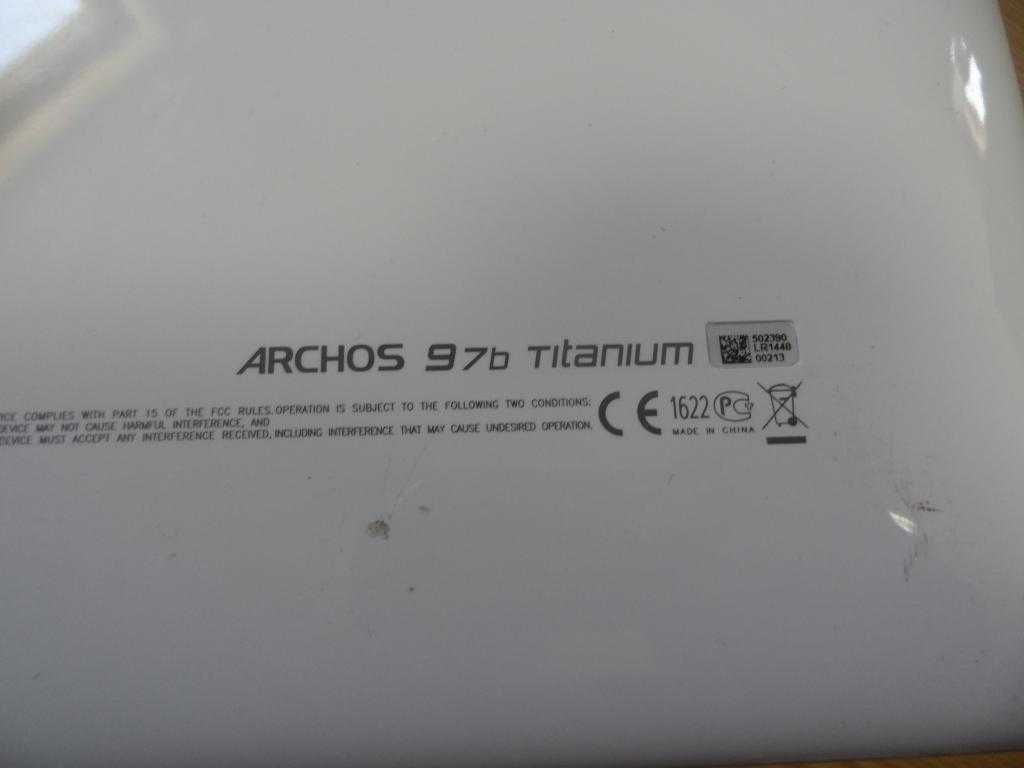 Планшет archos 97b titanium 8 гб wifi белый — купить, цена и характеристики, отзывы