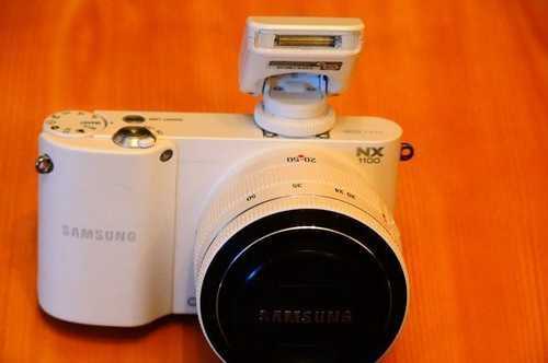 Цифровой фотоаппарат Samsung NX1100 20-50mm Kit - подробные характеристики обзоры видео фото Цены в интернет-магазинах где можно купить цифровую фотоаппарат Samsung NX1100 20-50mm Kit