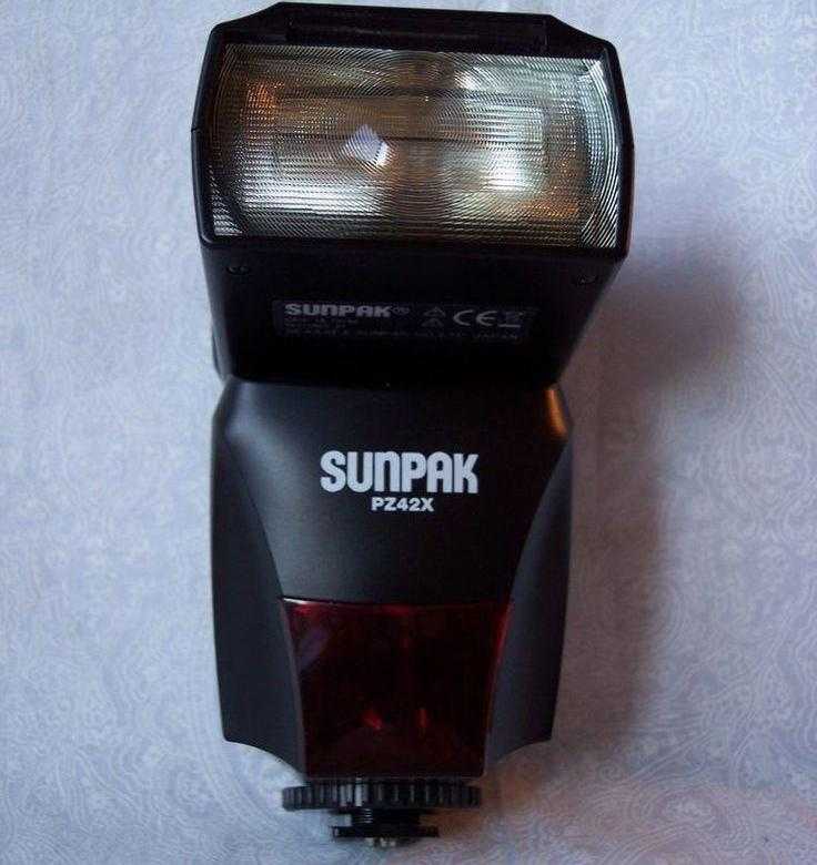 Sunpak pz42x digital flash for canon - купить , скидки, цена, отзывы, обзор, характеристики - вспышки для фотоаппаратов
