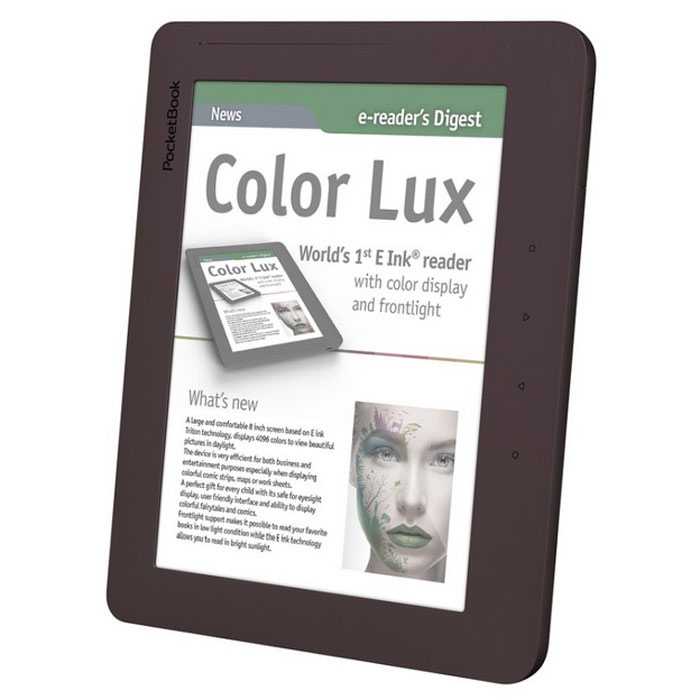 Электронная книга pocketbook color lux 801 — купить, цена и характеристики, отзывы