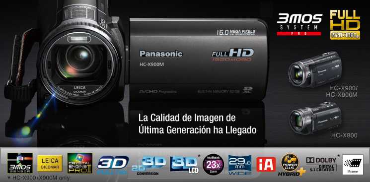 Видеокамера panasonic hc-x900m - купить | цены | обзоры и тесты | отзывы | параметры и характеристики | инструкция