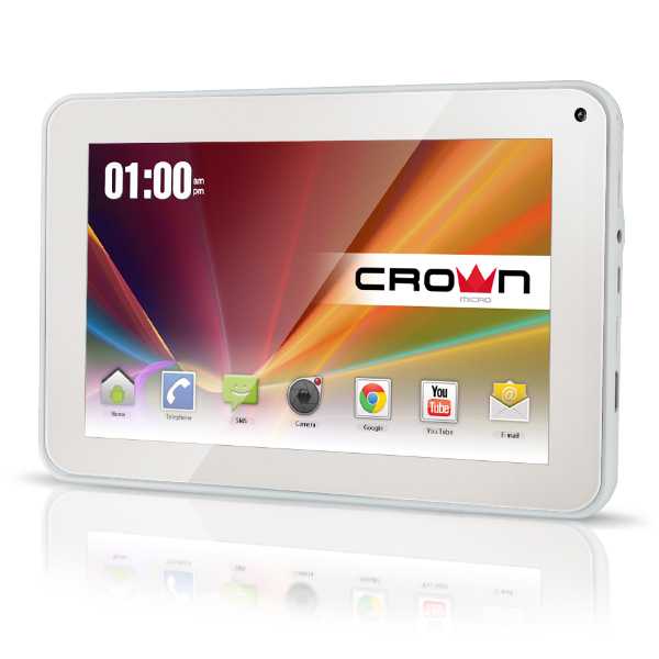 Crown b809 (белый) - купить , скидки, цена, отзывы, обзор, характеристики - планшеты