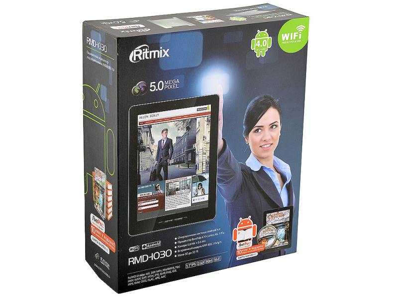 Ritmix rmd-1030 - купить  в самара, скидки, цена, отзывы, обзор, характеристики - планшеты