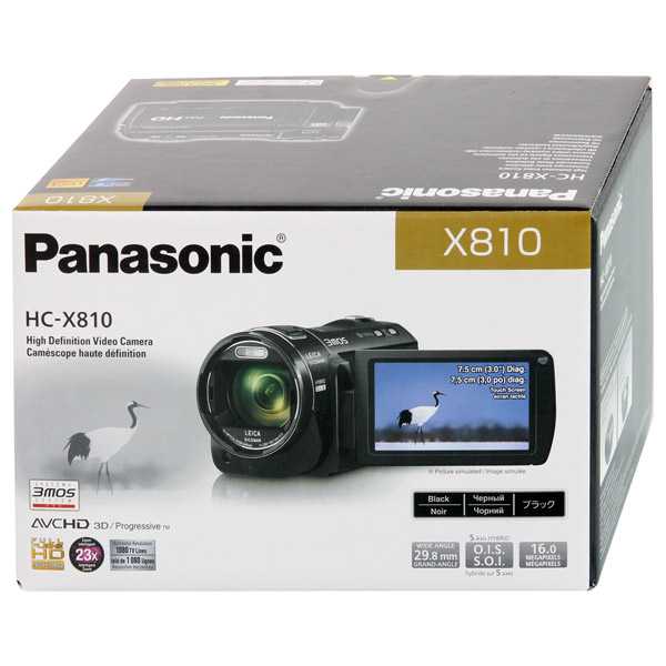 Видеокамера panasonic hc-x810 - купить | цены | обзоры и тесты | отзывы | параметры и характеристики | инструкция