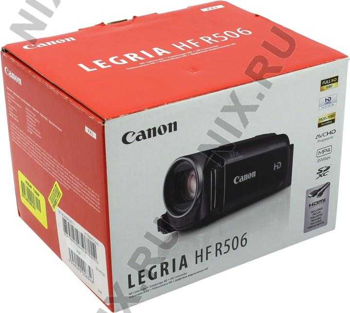 Видеокамера canon legria hf r506: отзывы, видеообзоры, цены, характеристики